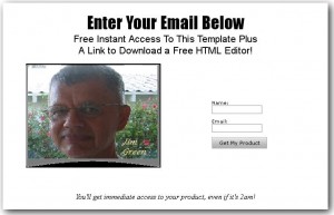 Squeeze Page Template